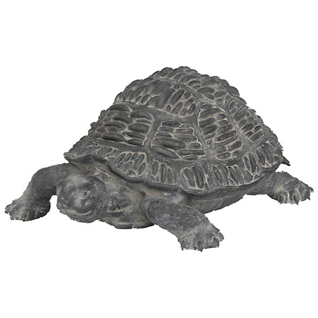 TORTUE EN RÉSINE - FRANCKY - H21,5CM - POUR L'EXTÉRIEUR
