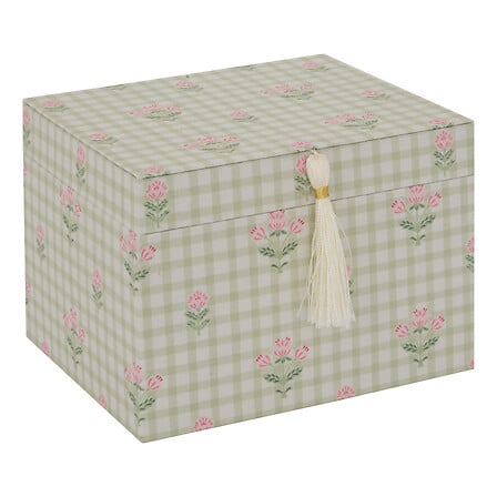 BOITE À BIJOUX BLOOMY LONG - 18CM