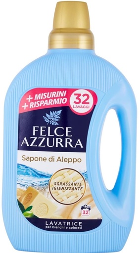 FELCE AZZURRA LESSIVE 32D 1,595L SAVON D'ALEP