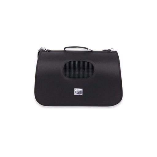 Mon Ami LUKI Sac de Transport Tunnel Chien Chat Noir 39x25x24cm