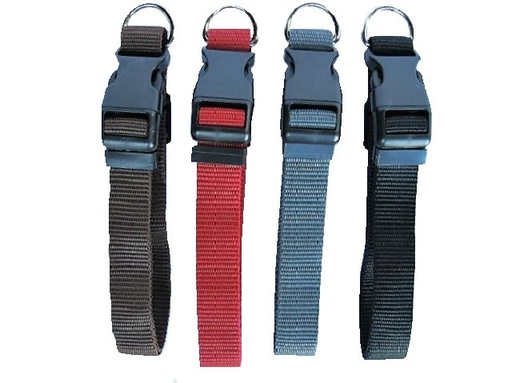 Collier Chien Nylon Martin Sellier Réglable Grand Modèle