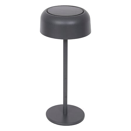Lampe Solaire USB Tactile BOLTY 280 Lumen Gris - H30CM