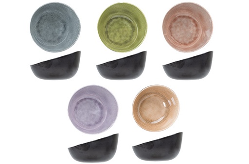Cosy & Trendy Streetfood Go Bol Melamine D12xH8cm 33cl Couleurs Assorties