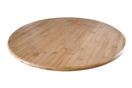 MALAWI Lazy Susan Plateau Tournant Bambou Ø 40 cm