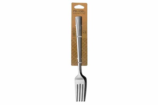 Pradel Essentiel Fourchette de Table Acier Inox x3 Argenté