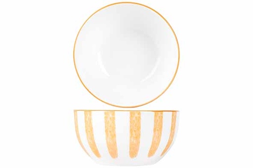 CABANA BOL D14,3XH7,2CM ORANGE