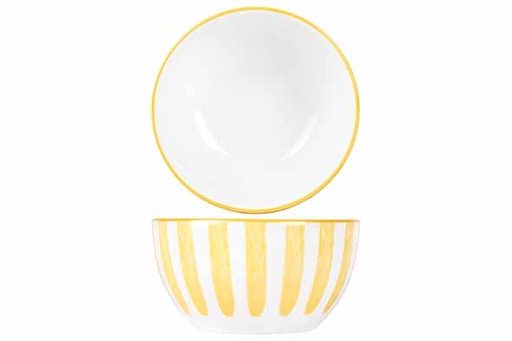 Bol Cabana Jaune Rayé Ø11,5cm
