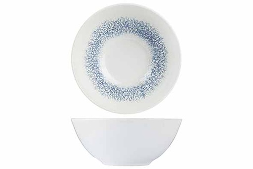 Bol Céramique Amalfi Azure Ø16cm - Motif Bleu Pointillé