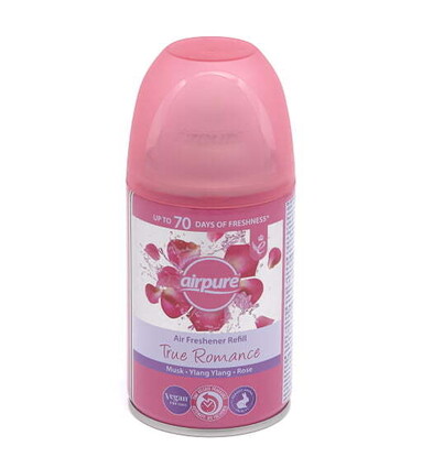 Airpure Recharge Automatic Désodorisant True Romance 250ml - Rose, Musc