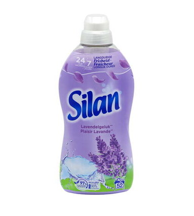 Silan Adoucissant Plaisir Lavande 1.144L 52 Lavages Longue Durée