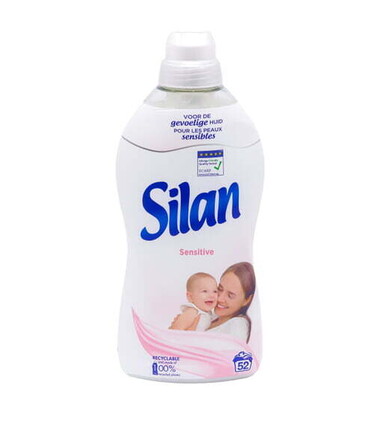 Silan Adoucissant Sensitive 1,144L 52 Lavages