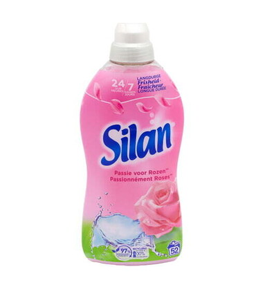 Silan Adoucissant Passionnément Roses 1.144L - 52 Lavages