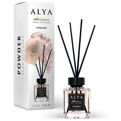 ALYA Nature's Scents Reed Diffuseur Parfum Poudre 100ml