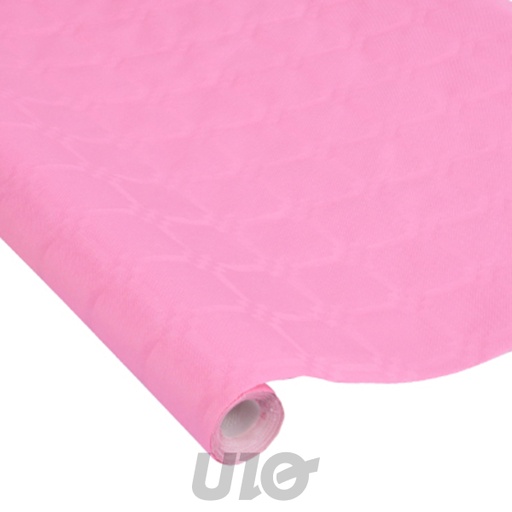 Homea Nappe Vitamine Papier Damassé Rose 1.18x5m