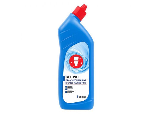 Actiff Gel WC Nettoyant Détartrant Fraîcheur Marine 750ml