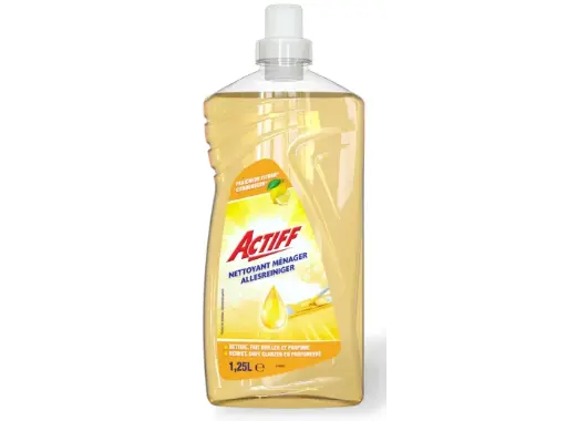 Actiff Nettoyant Ménager Tout Usage Citron 1,25L Brillant