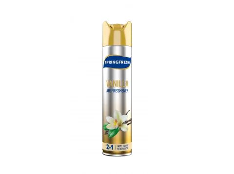 Springfresh Désodorisant Vanille 2-en-1 Neutraliseur d'odeurs 300ml
