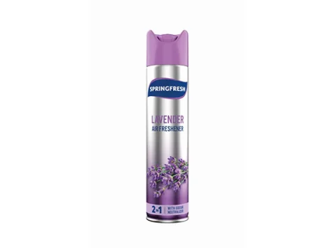 Springfresh Désodorisant Lavande 300 ml 2-en-1 Neutraliseur d'Odeurs