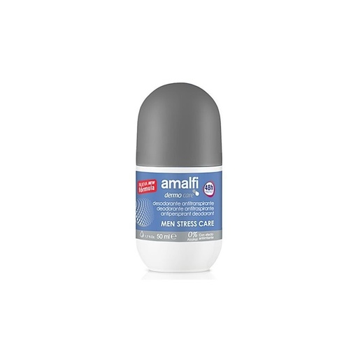 Amalfi Dermo Care Men Stress Care Déodorant Bille Anti-transpirant 48H 50ml 0% Alcool