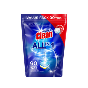 At Home Clean ALL IN 1 Tablettes Lave-Vaisselle x90