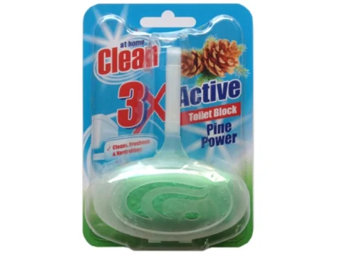 At Home Bloc WC Nettoyant Triple Action Pin 40g