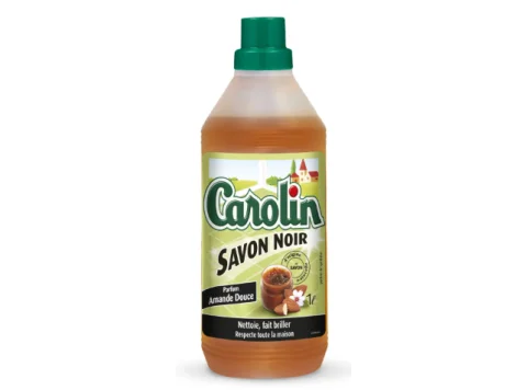 Carolin Savon Noir Amande Douce Nettoyant Sols 1L