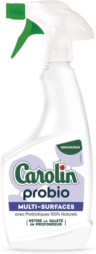 Carolin Probio Spray Nettoyant Multi-surfaces avec Probiotiques 500ml