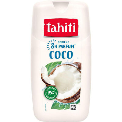 Tahiti Gel Douche Coco 250ml - Hydratant, Peau Douce, Parfum 8h