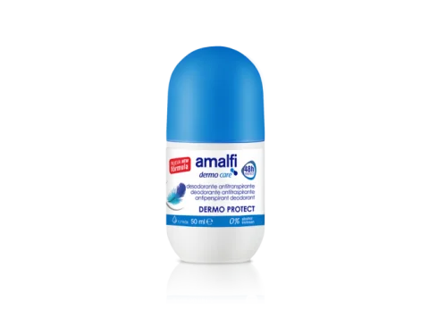 Amalfi Déodorant Roll-on Dermo Care Dermo Protect 50ml Anti-Transpirant 48h Sans Alcool