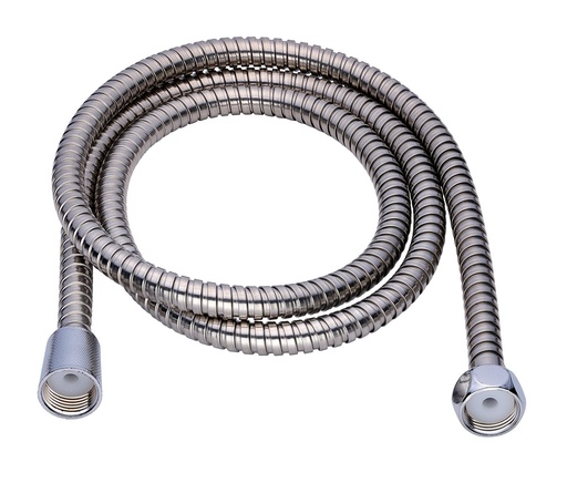 Bath & Shower Flexible de Douche 150cm Double Agrafage Inox Chromé