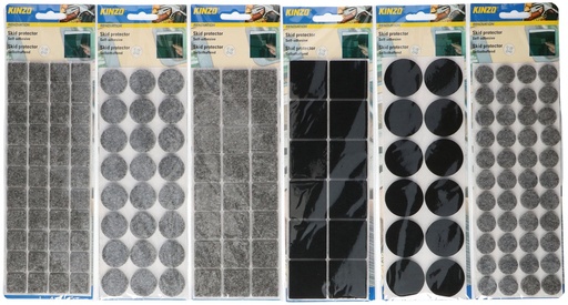 Kinzo Patins de protection autocollants en feutre anti-rayures