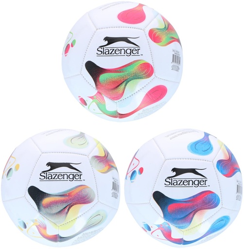 Mini-ballon de foot Slazenger Taille 2 Blanc Multicolore