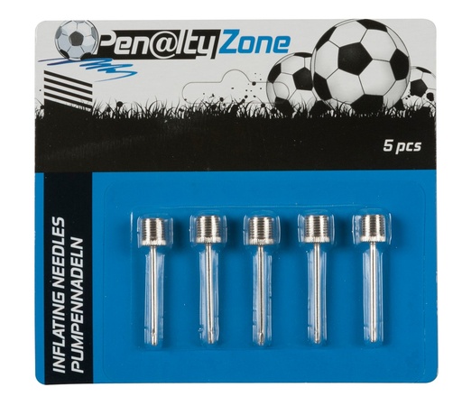 Penalty Zone Kit 5 aiguilles de gonflage métal pour ballon