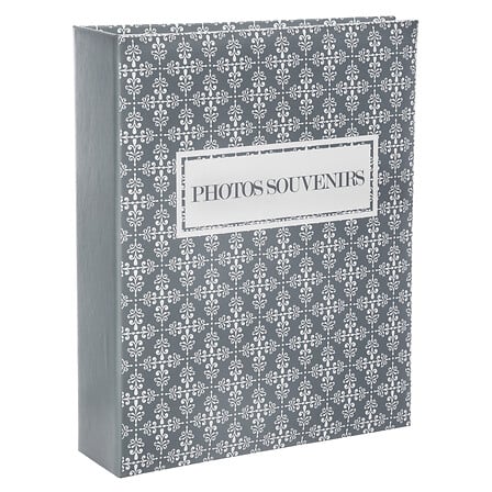 Atmosphera Album Photo Shana Gris 200 Photos Souvenirs
