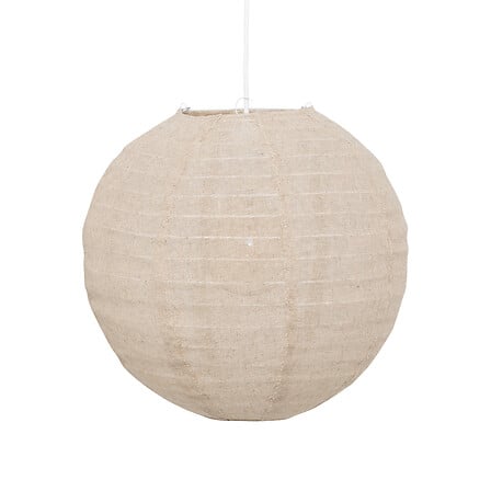 Atmosphera Lanterne Japonaise Boule Lin Jordy Beige Ø32cm