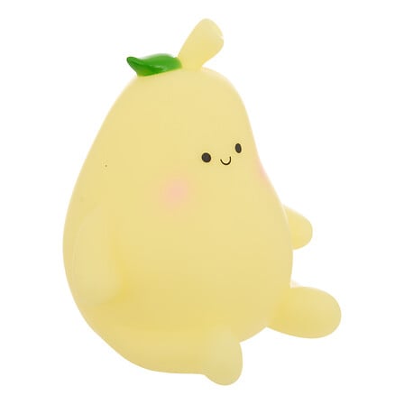 Atmosphera Veilleuse Enfant Poire Fraci Silicone Jaune