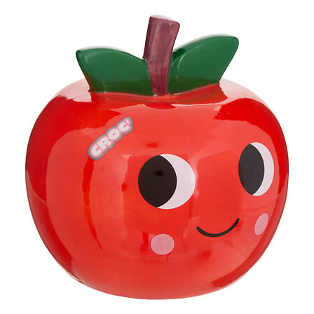 Tirelire enfant Pomme Cha Cha Pop Atmosphera Rouge Souriante