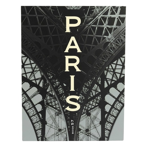 Home Deco Factory Boîte Livre de Rangement Déco Paris Tour Eiffel 33x25cm