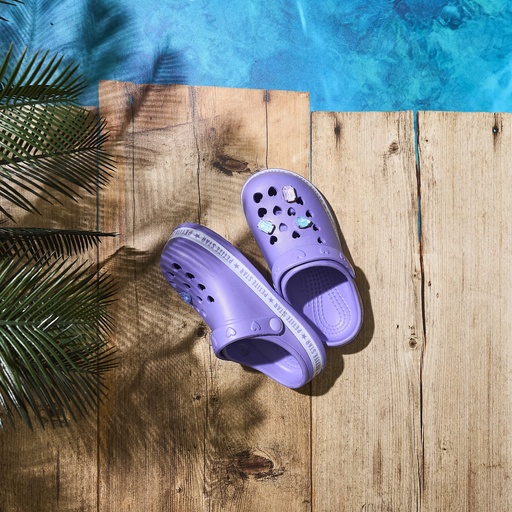 The Concept Factory Sabots Enfant Petite Star Violets à Strass 30-35