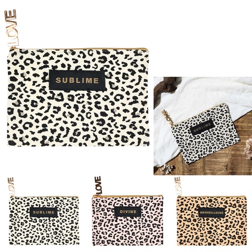 POCHETTE LEOPARD POUR ELLE