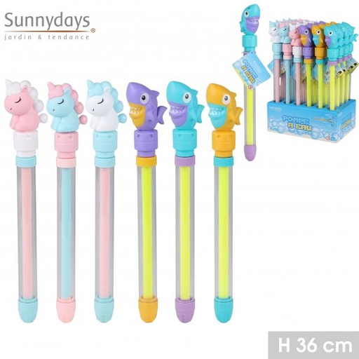 Sunnydays Pompe à Eau Enfant Requin Licorne Assorti 36cm