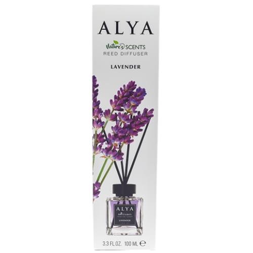 Alya Diffuseur Bâtonnets Senteurs Naturelles Lavande 100 ml