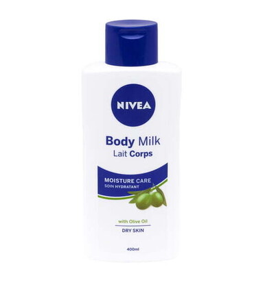 Nivea Lait Corps Soin Hydratant Huile d'Olive Peaux Sèches 400ml