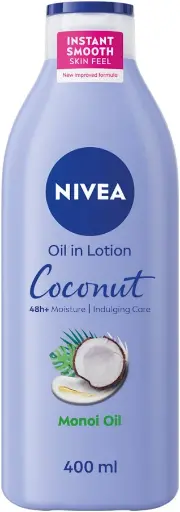 Nivea Huile en Lotion Corps Coco Monoï Hydratation 48h 400ml