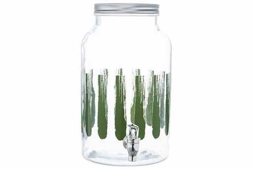 Cosy & Trendy Brisa Distributeur Jus 6L Verre Robinet Vert