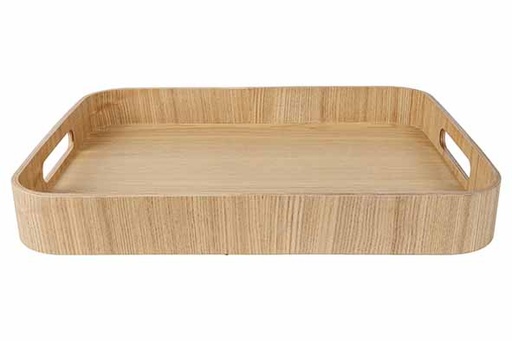Cosy & Trendy AURA Plateau Rectangulaire Bois Naturel 35,7x28x4,5 cm