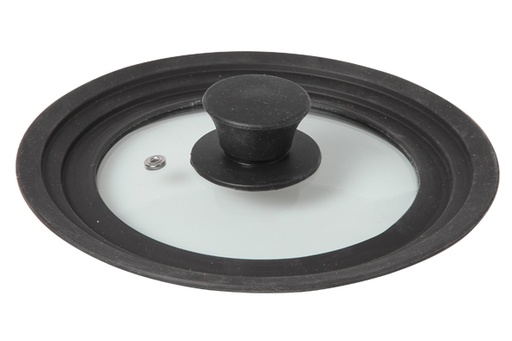 Cosy & Trendy Couvercle Universel Verre Silicone Noir 16/18/20 cm