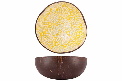 Noya Bol Coco Jaune Coquille d'Œuf D14cm