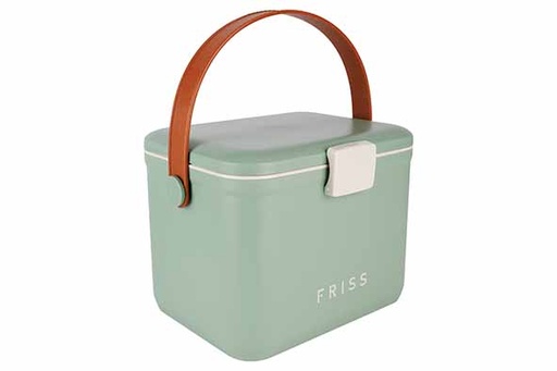 Friss Glacière Isotherme 5L Verte pour Pique-Nique & Camping