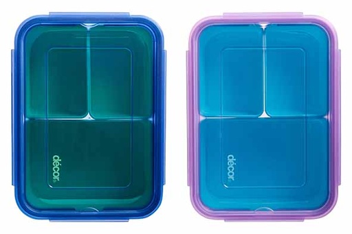 Decor GO Boîte Repas 3-en-1 1,3L Assortie